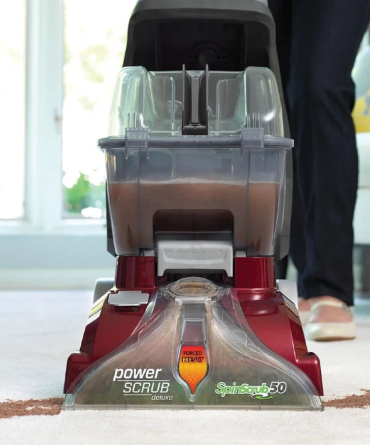 Hoover SpinScrub 50 Power Scrub Deluxe Carpet Cleaner - photo 3