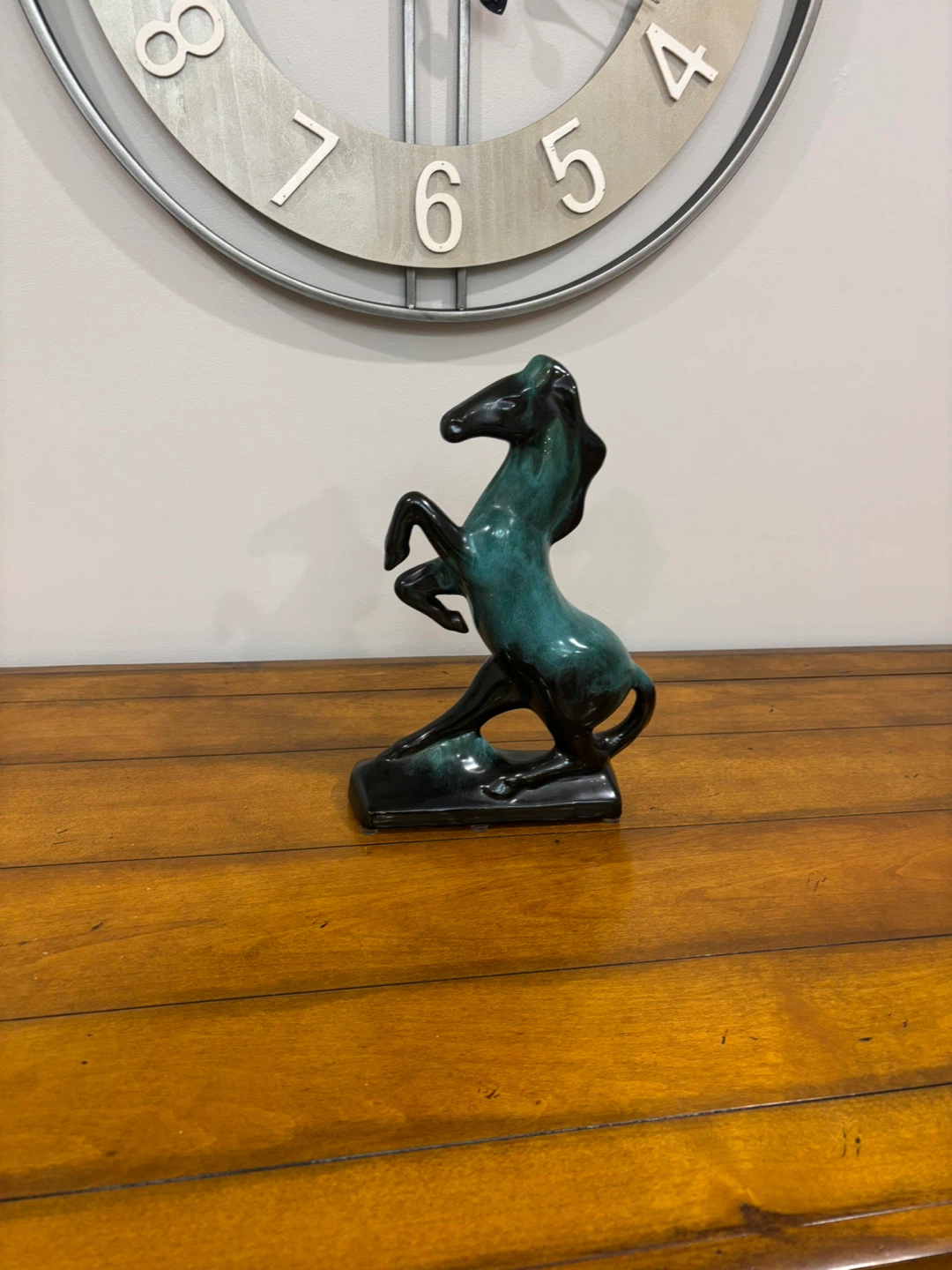 Blue Mountain Pottery Rearing Horse Figurine – Made in Canada - photo 2