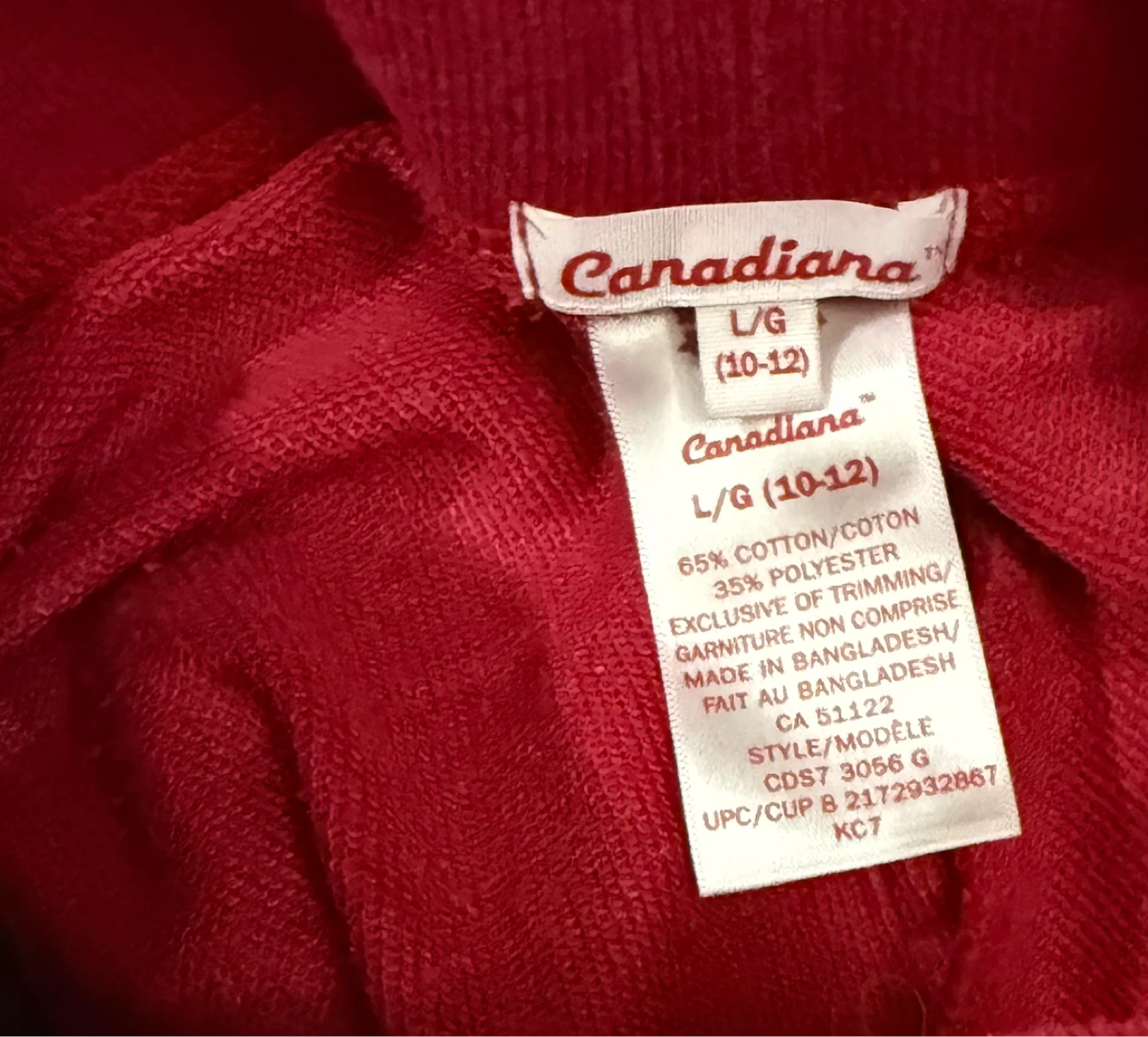 Canadiana Girls Shorts Kids 10/12 - photo 3