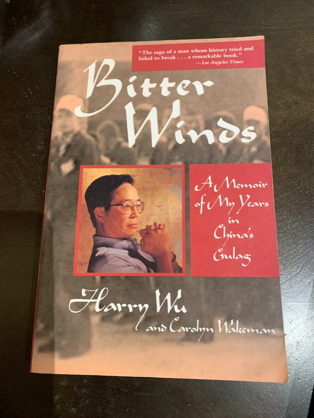 Bitter Winds: A Memoir by Harry Wu Book ⚽️