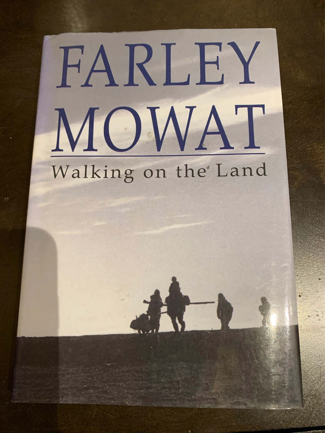 Farley Mowat Walking on the Land Book ⚽️