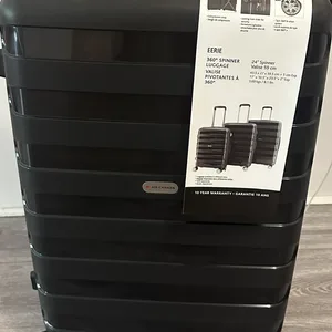 Air Canada Eerie 24" Spinner Luggage - Black ⚽