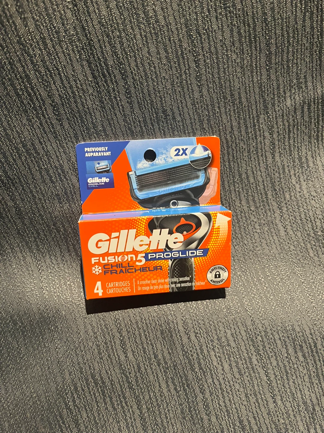 Gillette Fusion5 ProGlide Chill 4 Cartridges