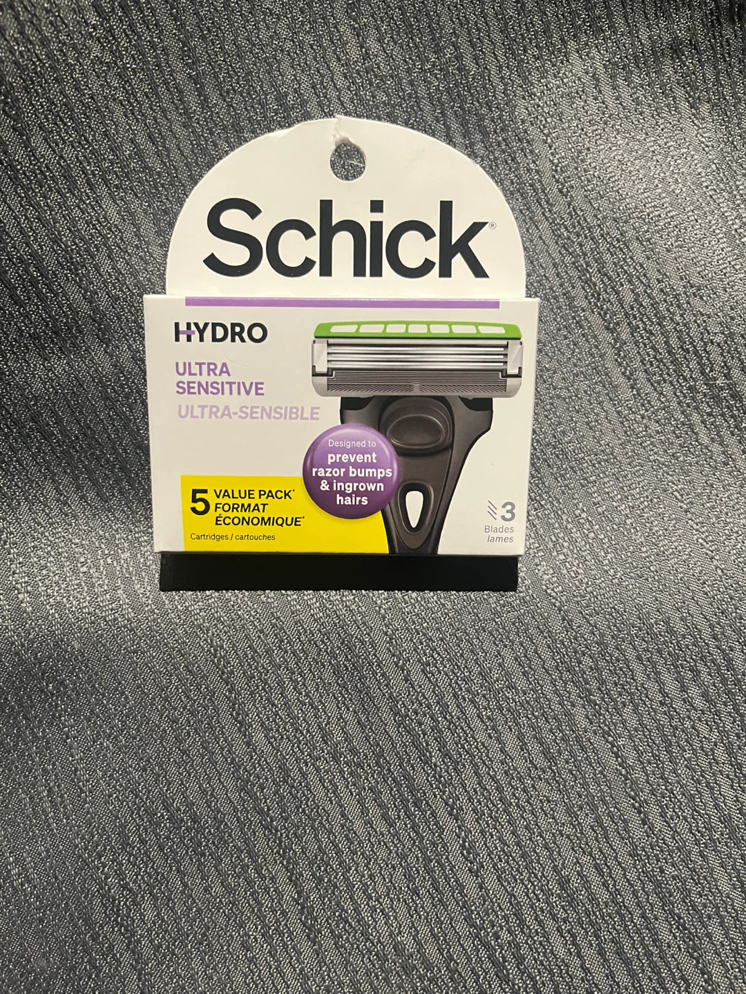 Schick Hydro Ultra Sensitive Razor Value Pack - 5 Cartridges