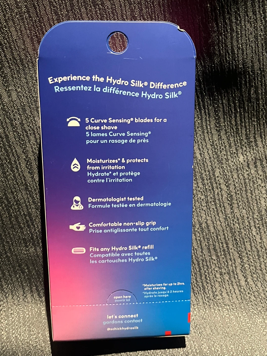 Schick Hydro Silk 5 Blades Razor - photo 2
