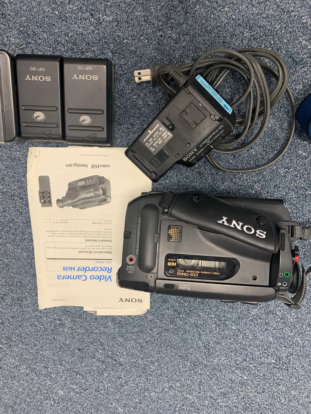 Sony Handycam Video Hi8 SteadyShot Camcorder 12x - photo 5