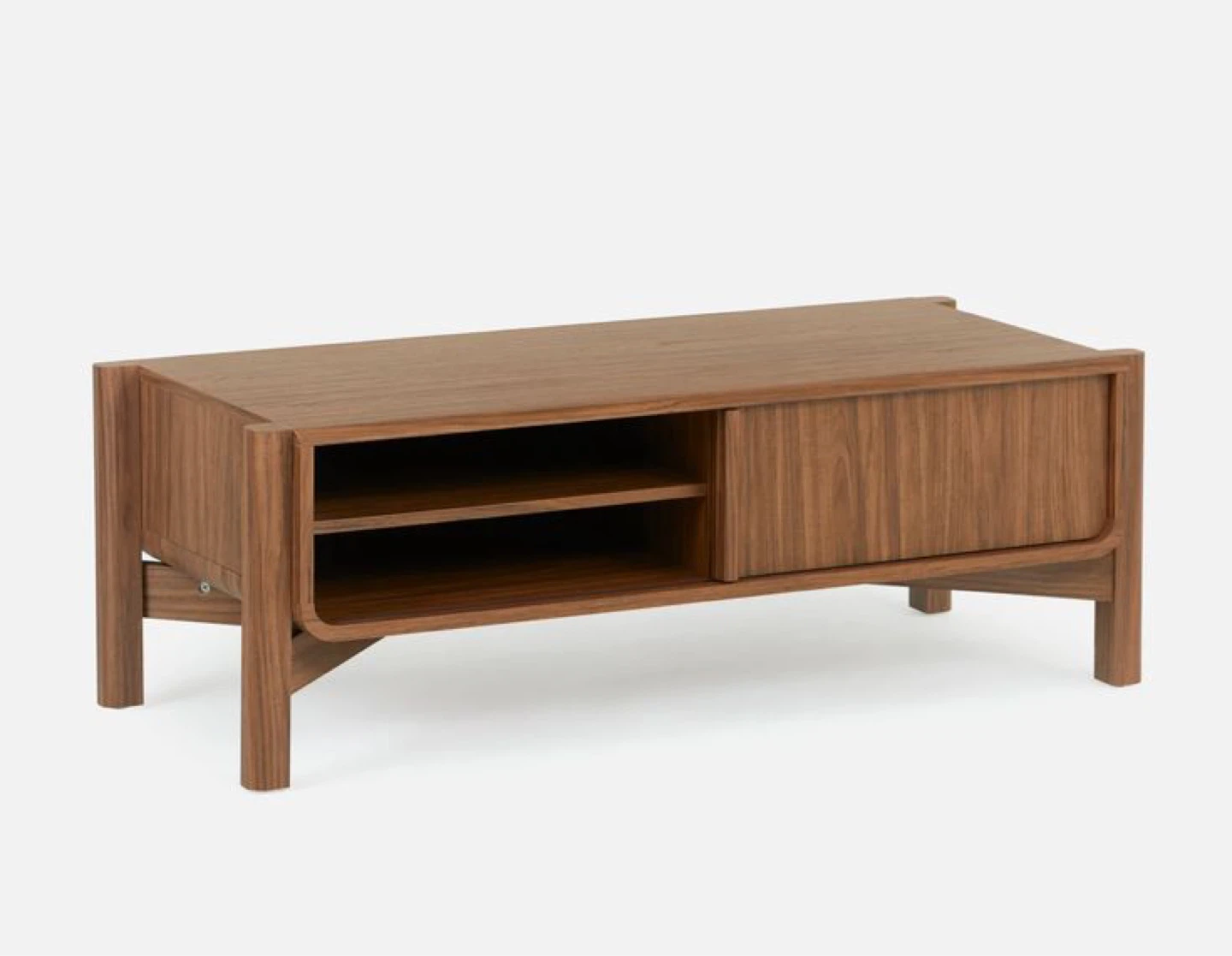 Solid Wood Media Coffee Table - photo 2