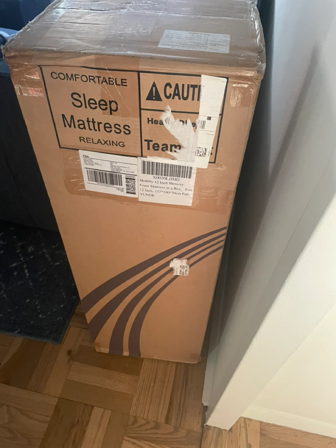 Molblly 12 Inch Full Memory Foam Mattress