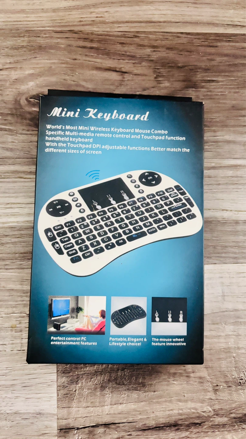 Mini Wireless Keyboard with Touchpad