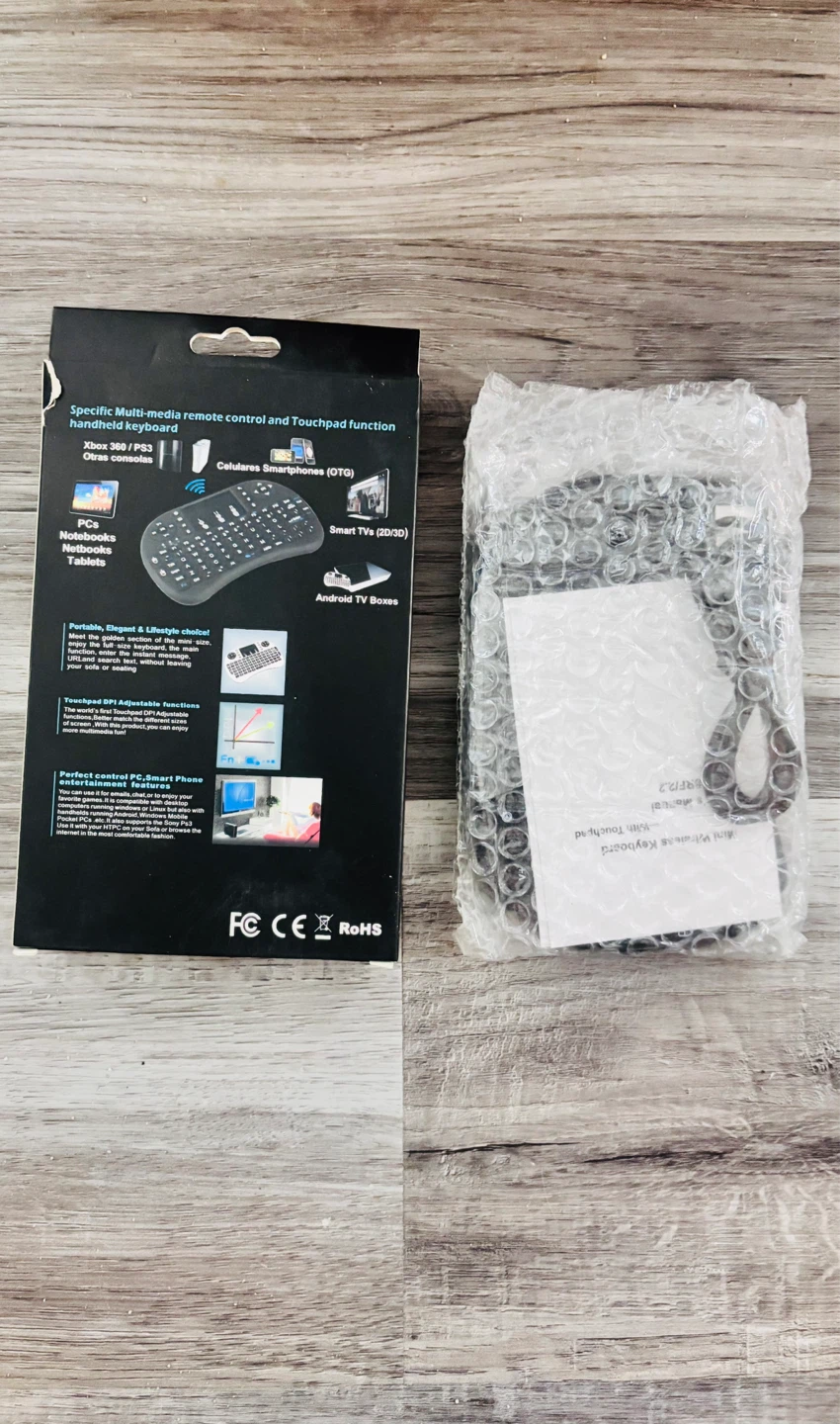 Mini Wireless Keyboard with Touchpad - photo 2