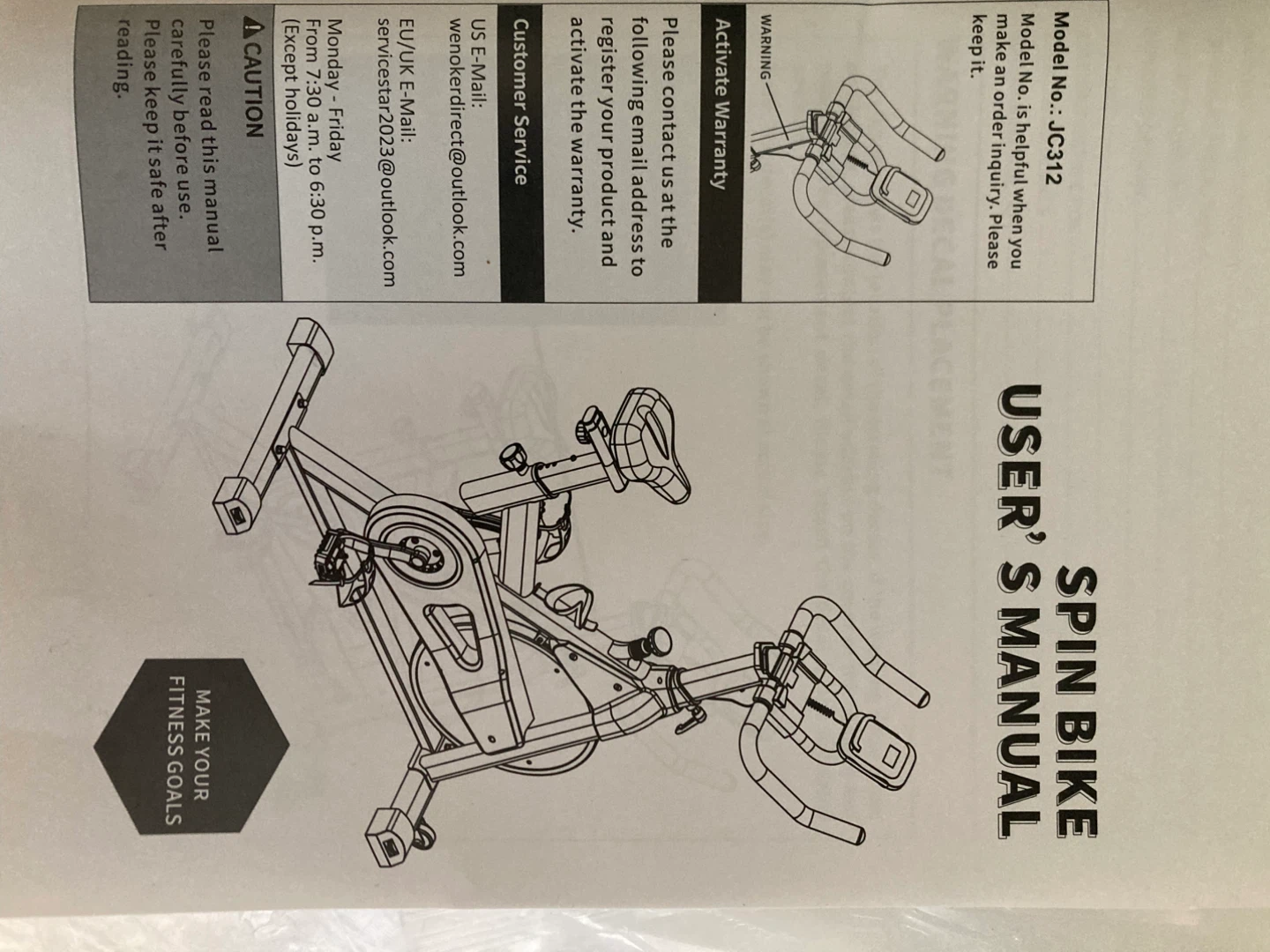 Spin Bike JC312