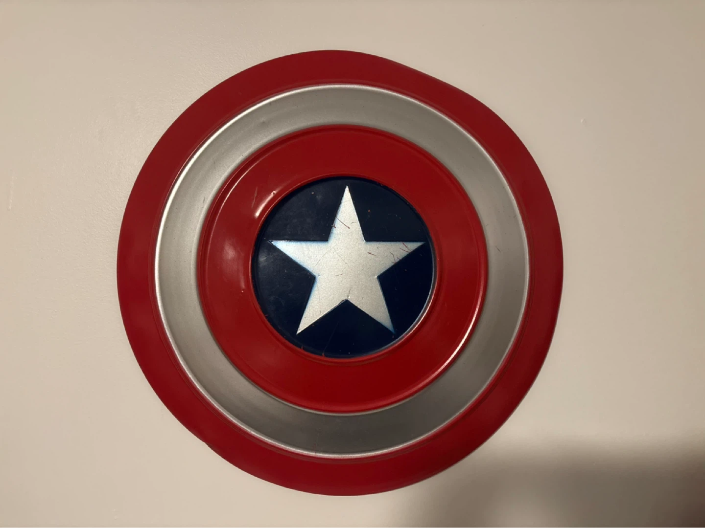 18" Captain America Shield Can Metal - photo 4