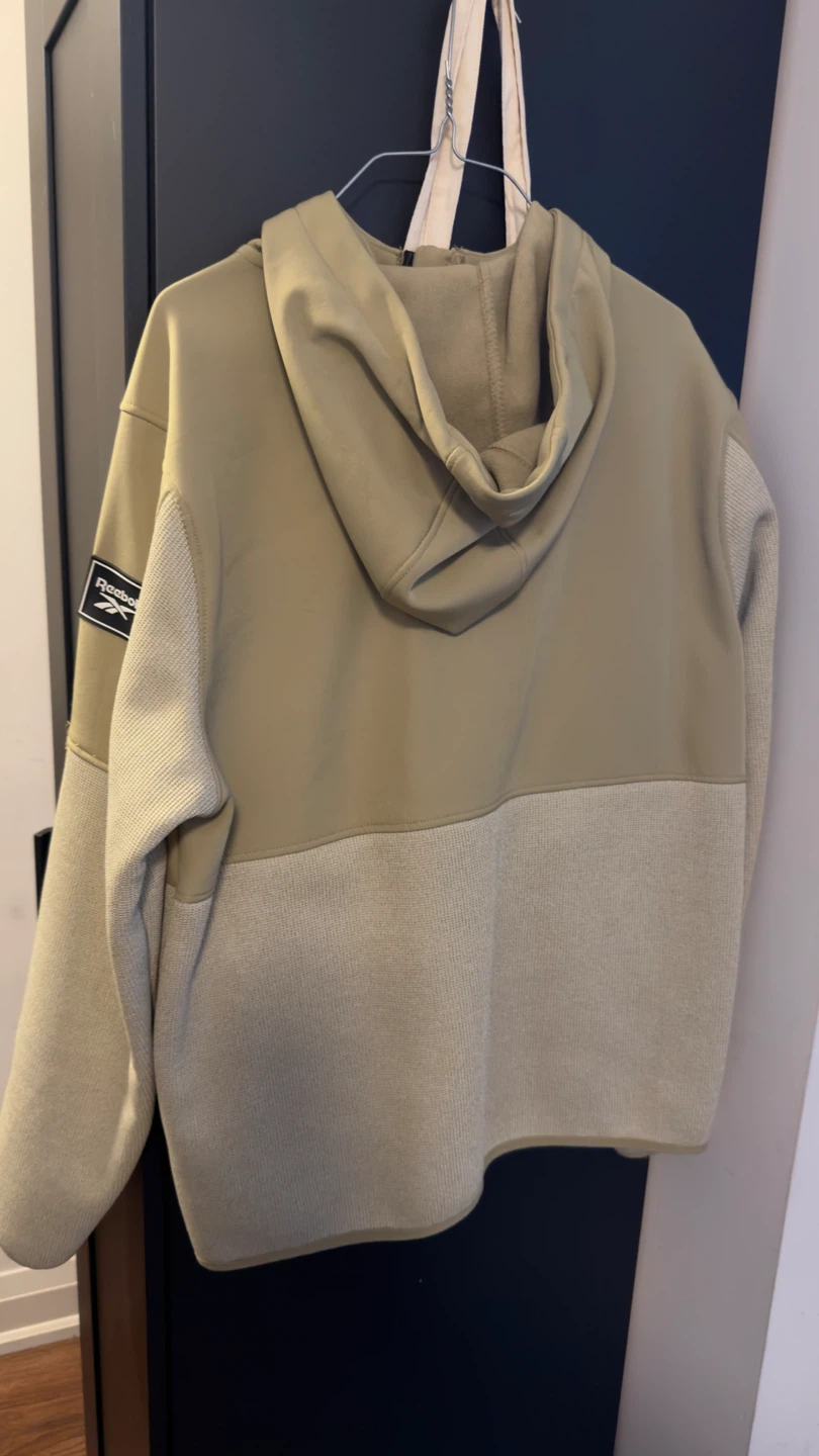 Reebok Colour Block Fleece Hoodie - photo 2