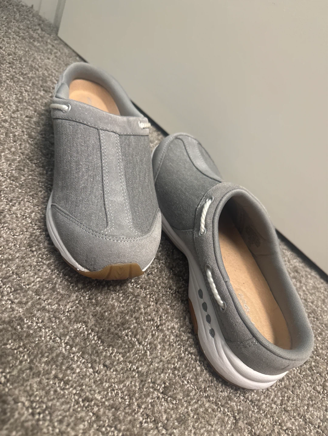 Easy Spirit Gray Slip On Clog Shoes. NEW. - photo 5