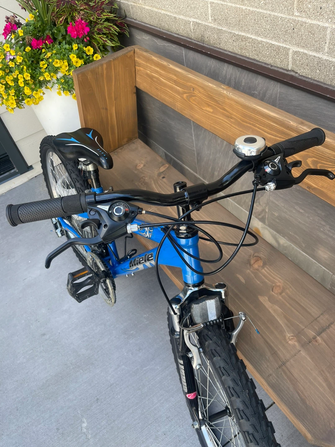 21 Speed Miele Blue Kids Bicycle - photo 4