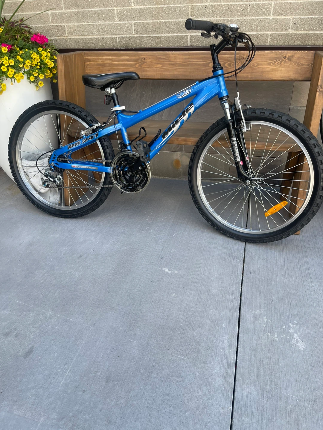 21 Speed Miele Blue Kids Bicycle