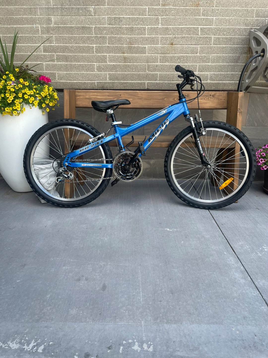 21 Speed Miele Blue Kids Bicycle - photo 2