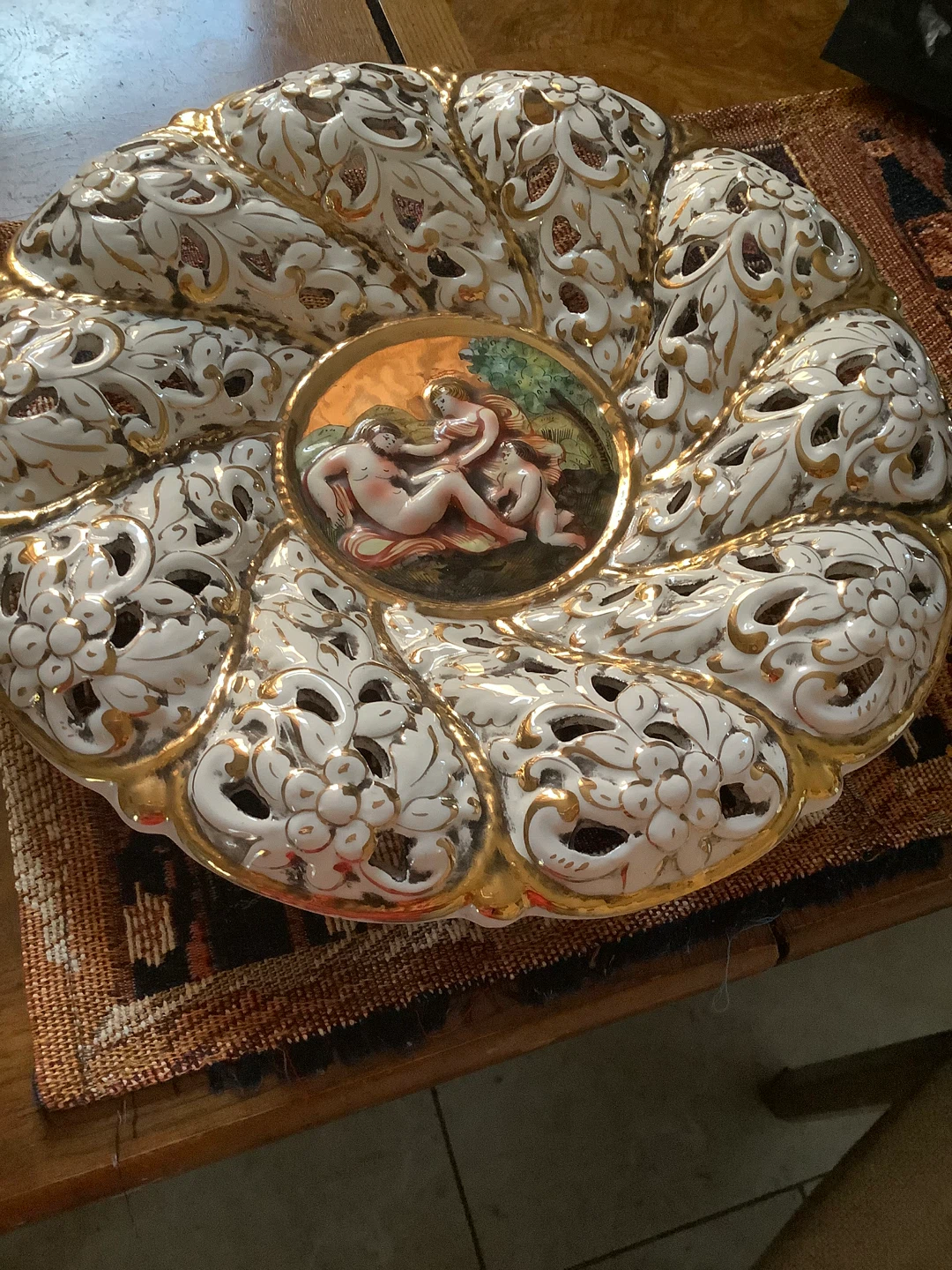 Capodimonte Bernini Decorative Plate - photo 2