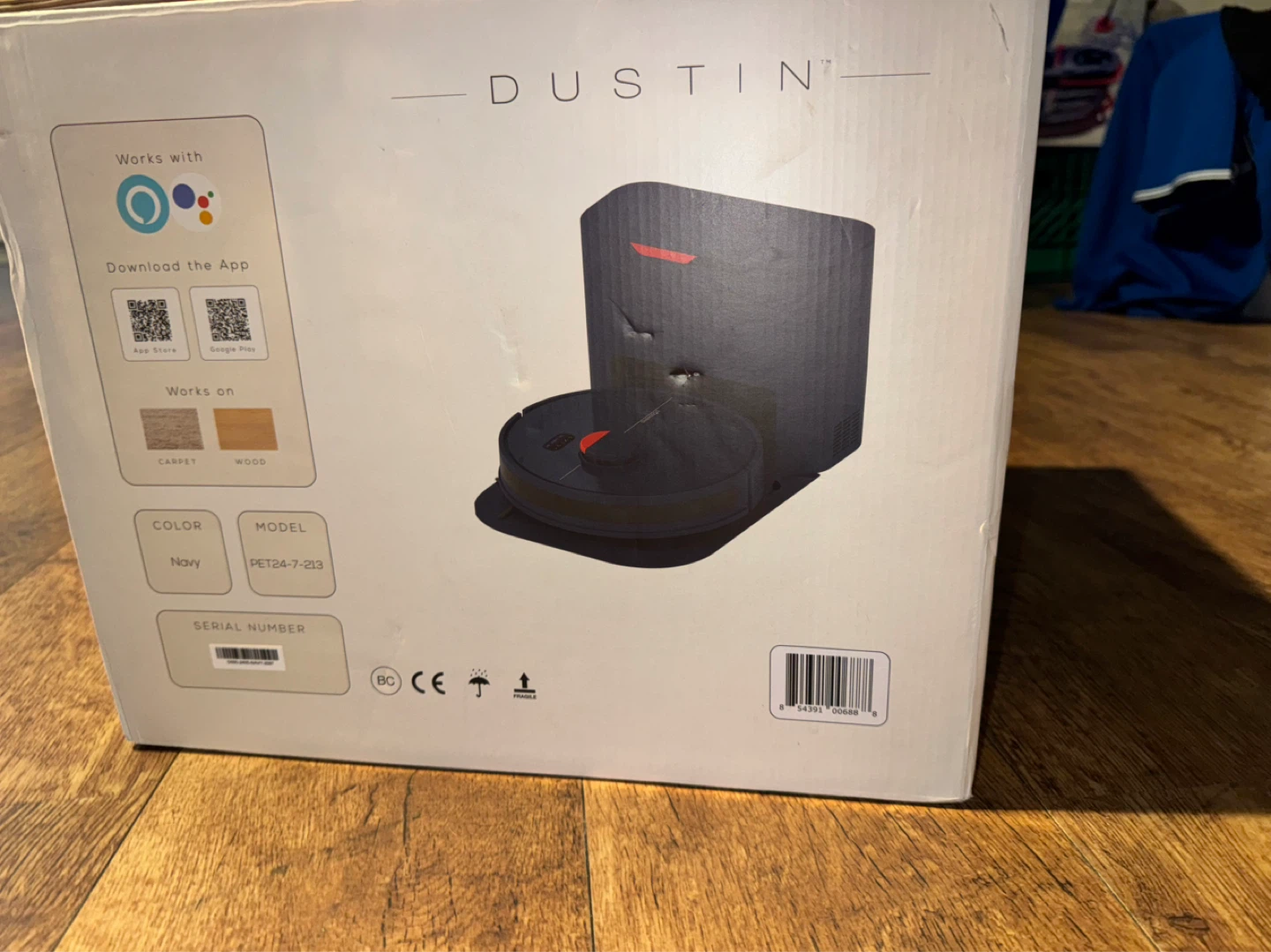 Dustin Robotic Vacuum Cleaner and Mop - photo 3