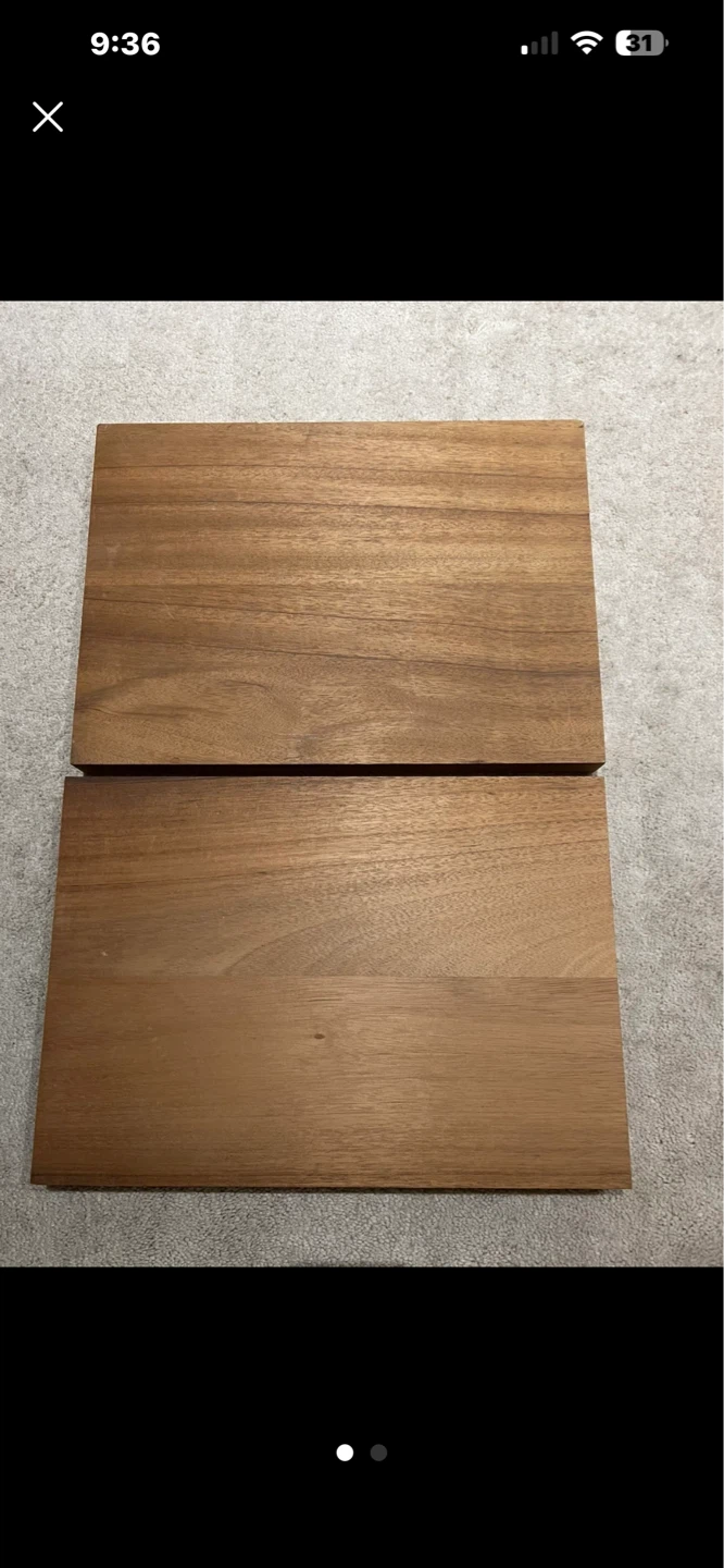 New carving/chiseling boards