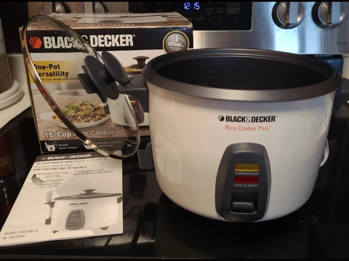 BLACK+DECKER 16-Cup Rice Cooker Plus - photo 3