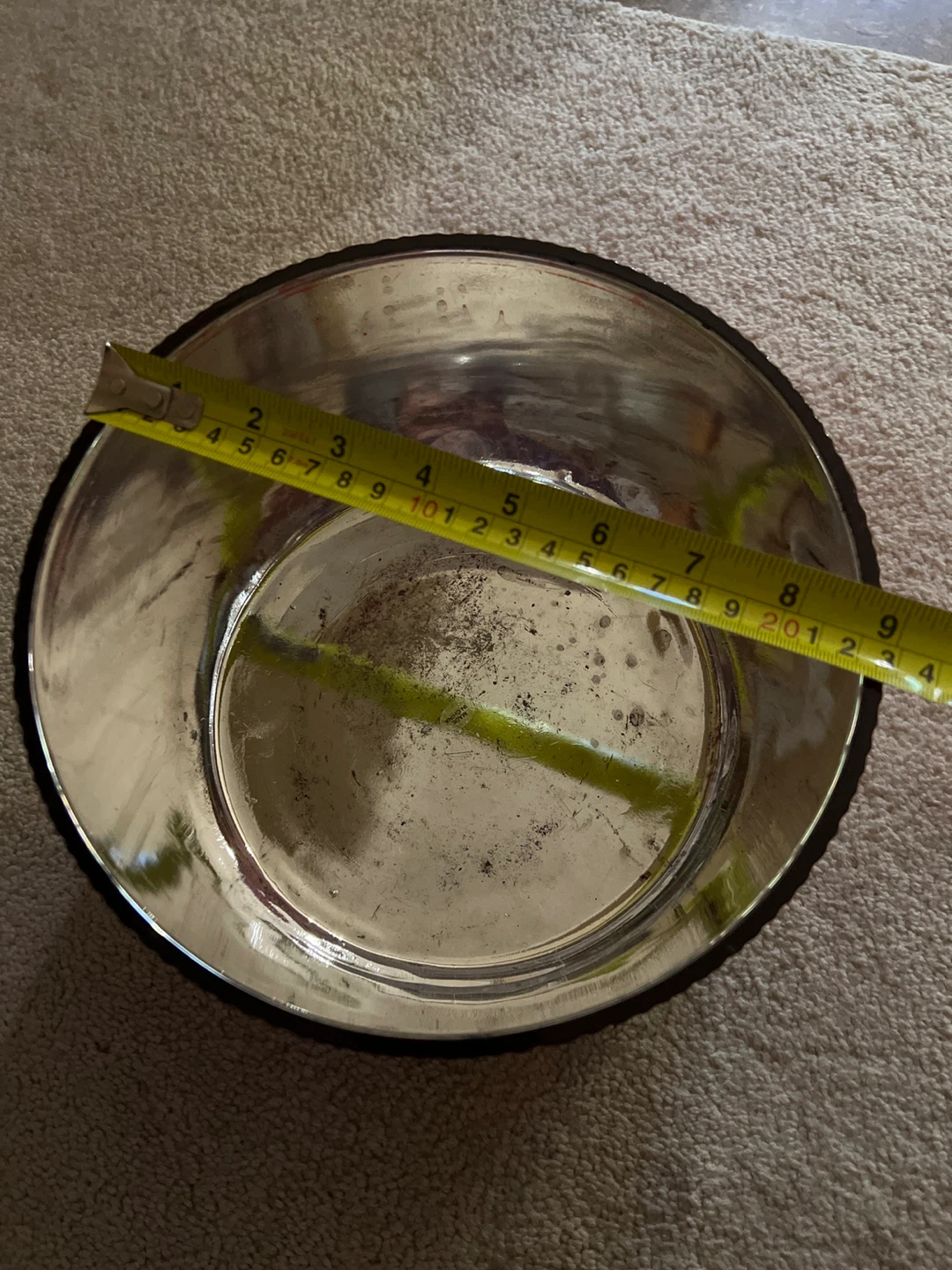 Red Textured Glass bowl - photo 4
