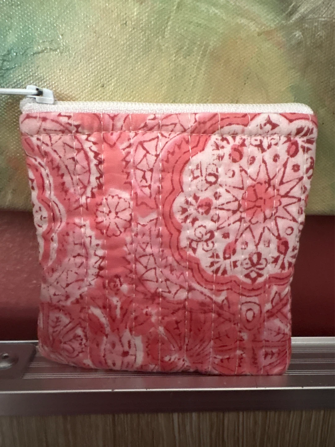 ⚽️ Handmade NEW Small Quilted Pouch - photo 5