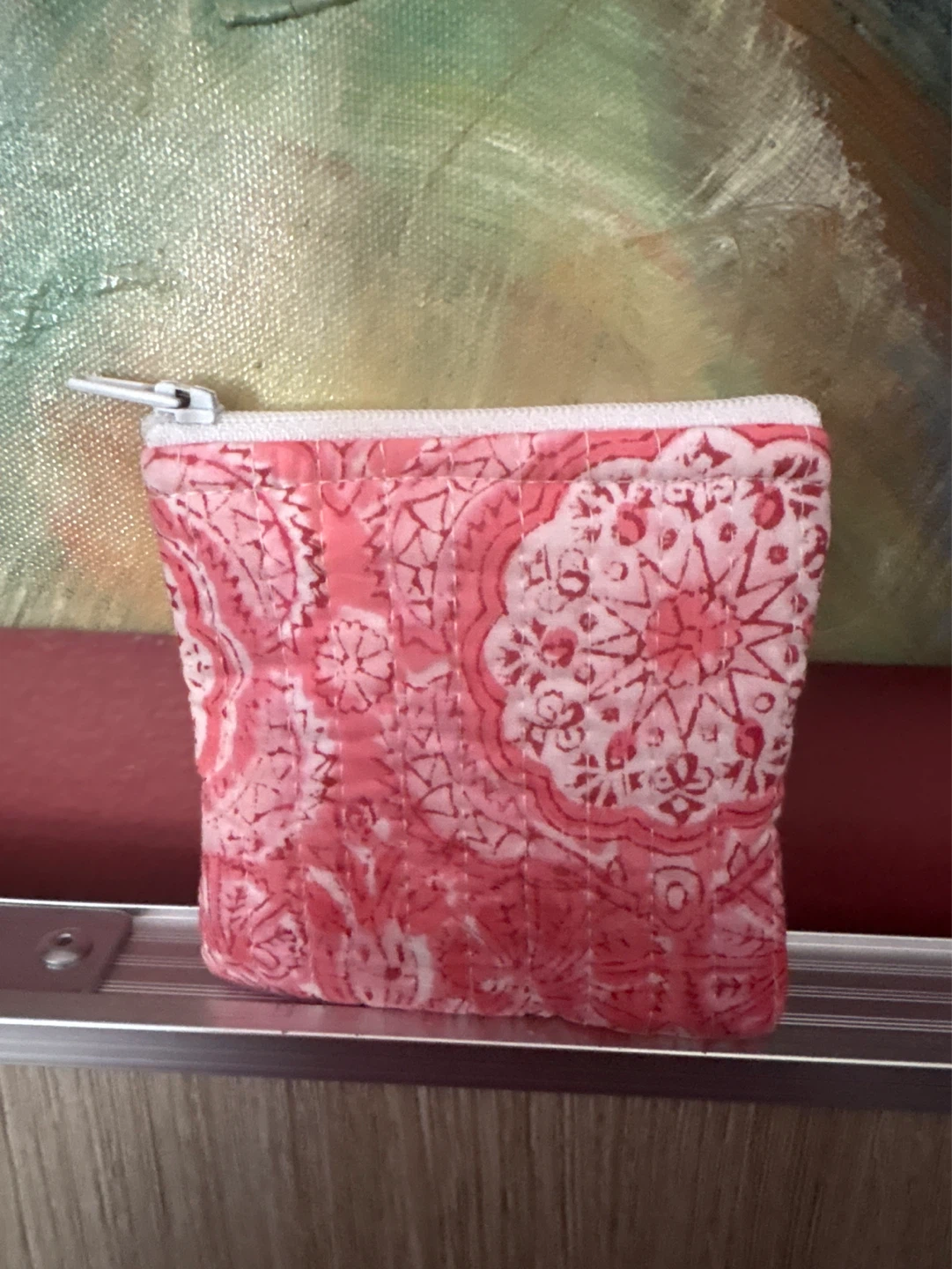 ⚽️ Handmade NEW Small Quilted Pouch