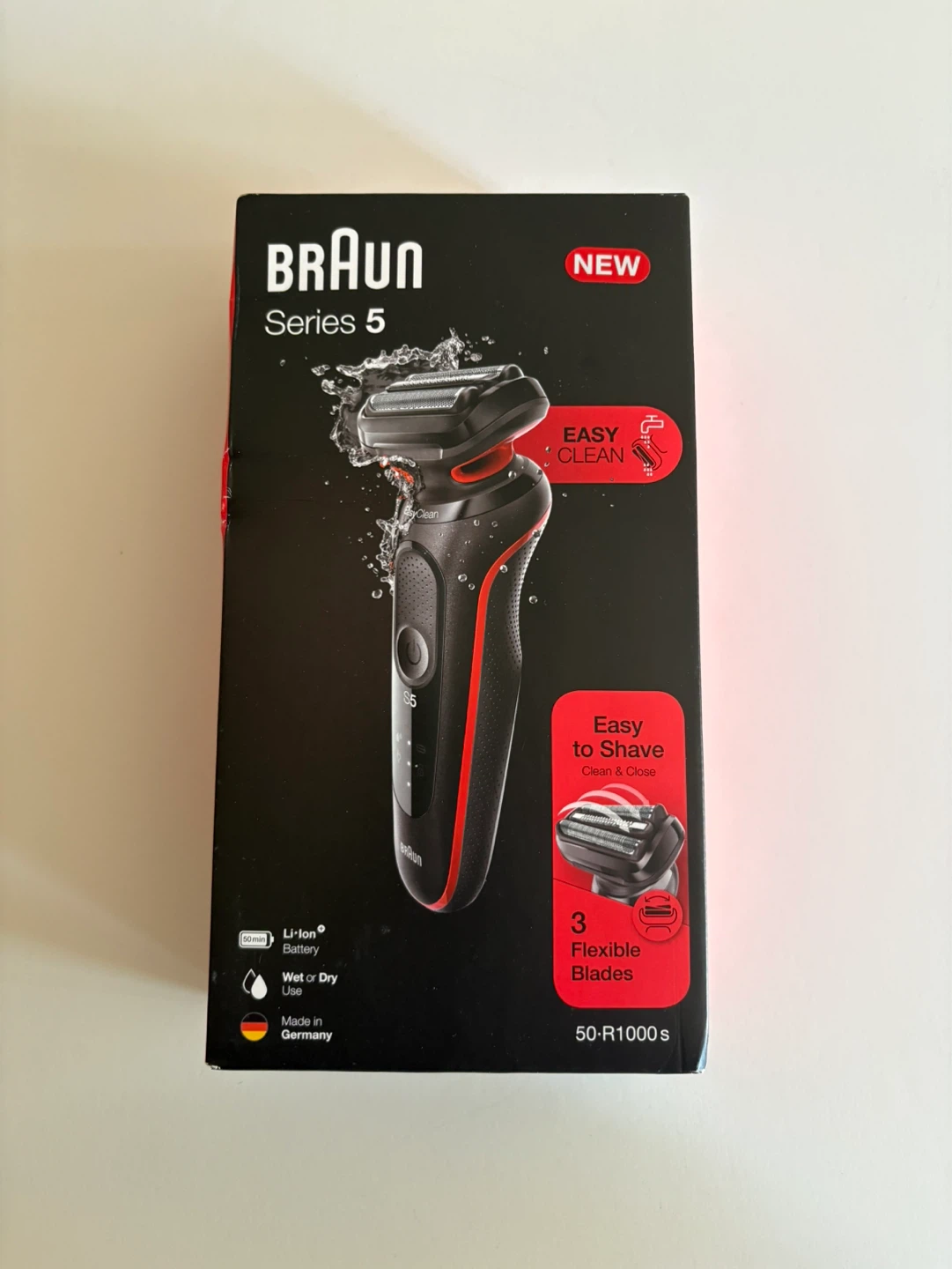 Braun Series 5 50-R1000s Electric Shaver ⚽️