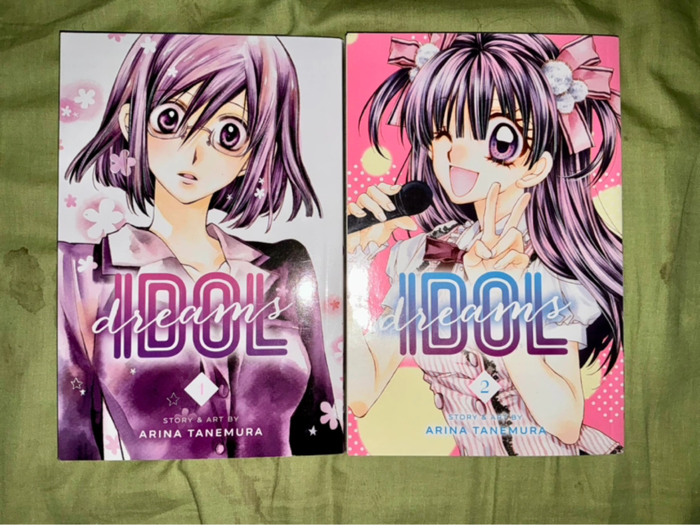 Idol Dreams volumes 1 & 2 manga     ⚽