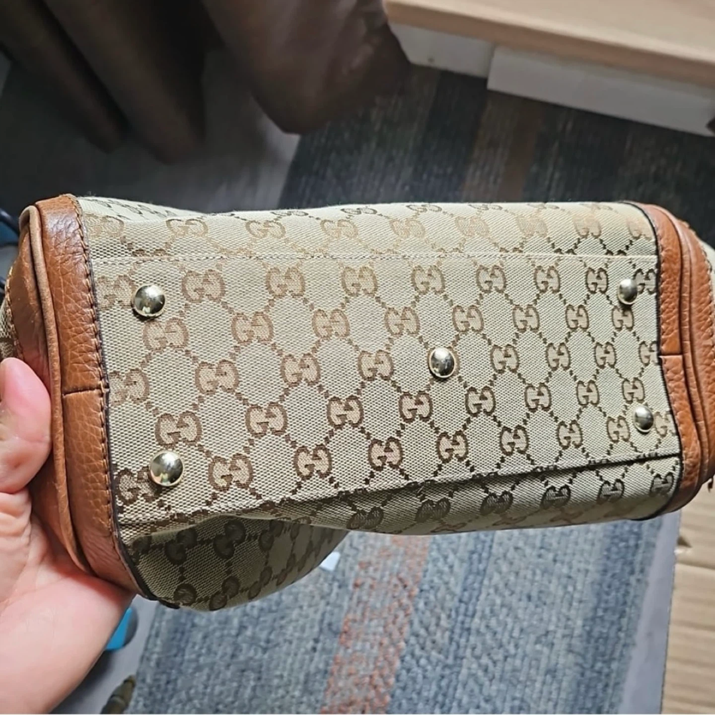 Gucci Monogram Shoulder Bag ⚽️ - photo 5