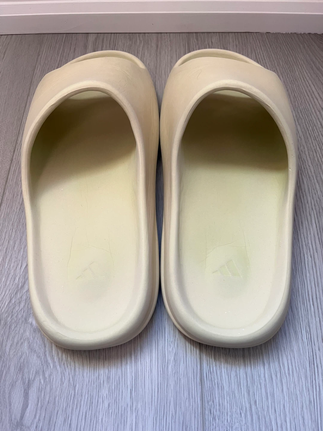 Yeezy Slides Bone Mens Size 11 - photo 3