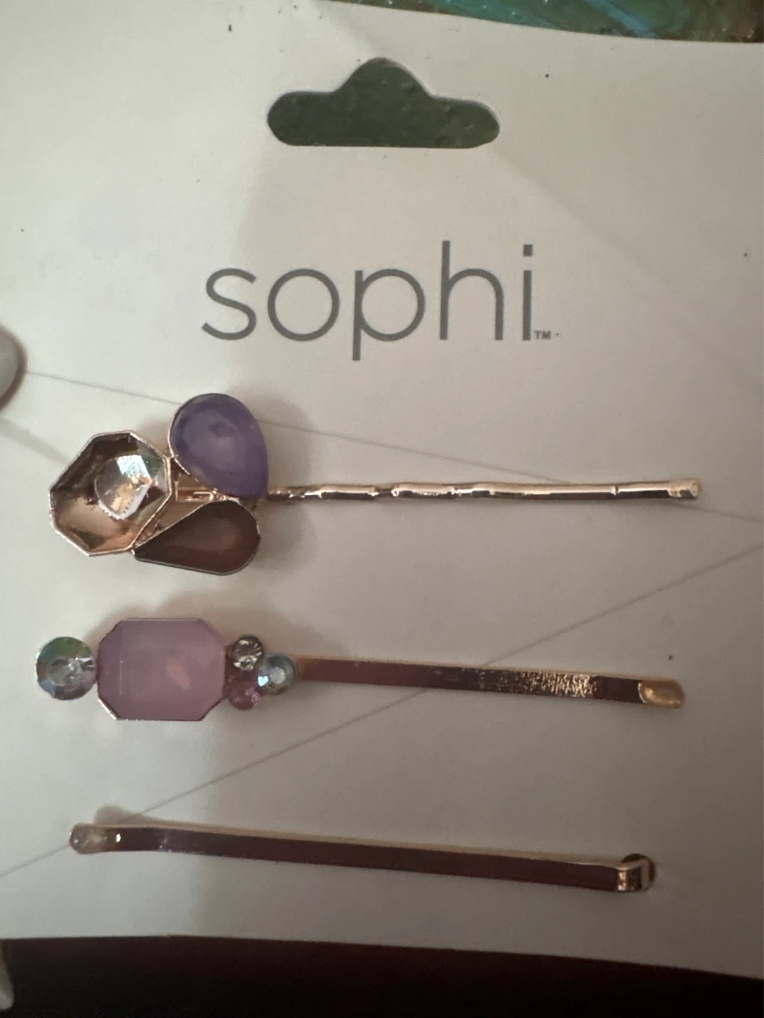 ⚽️ Sophisticated  set of Hair Pins with Embellishments - photo 4
