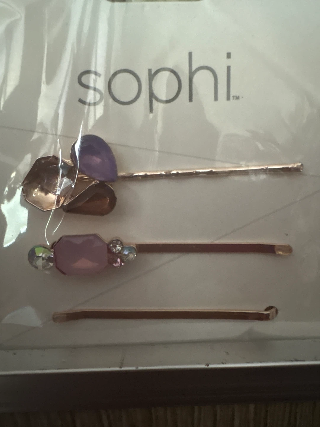 ⚽️ Sophisticated  set of Hair Pins with Embellishments - photo 3