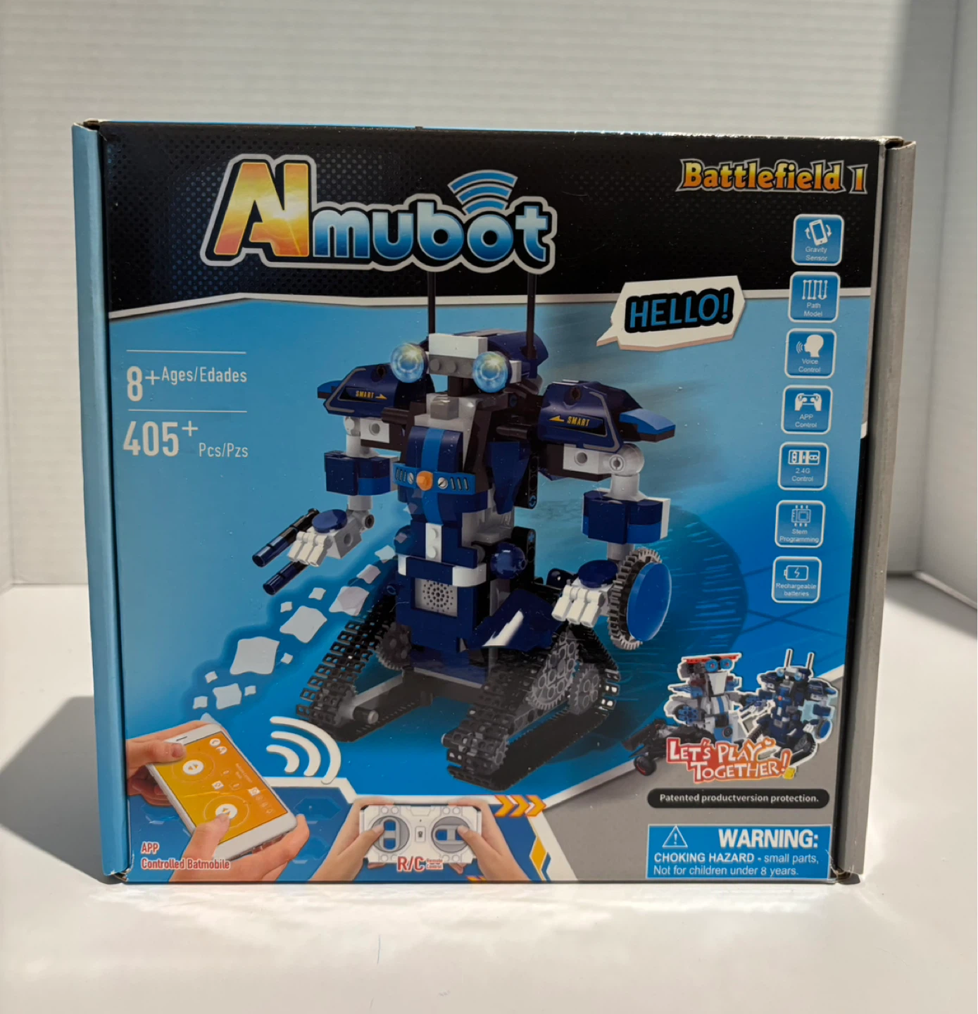 Almubot Battlefield 1 Building Blocks Robot Kit