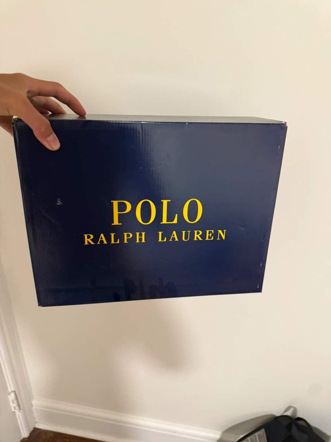 Polo Ralph Lauren Navy Sneakers with Box - photo 5