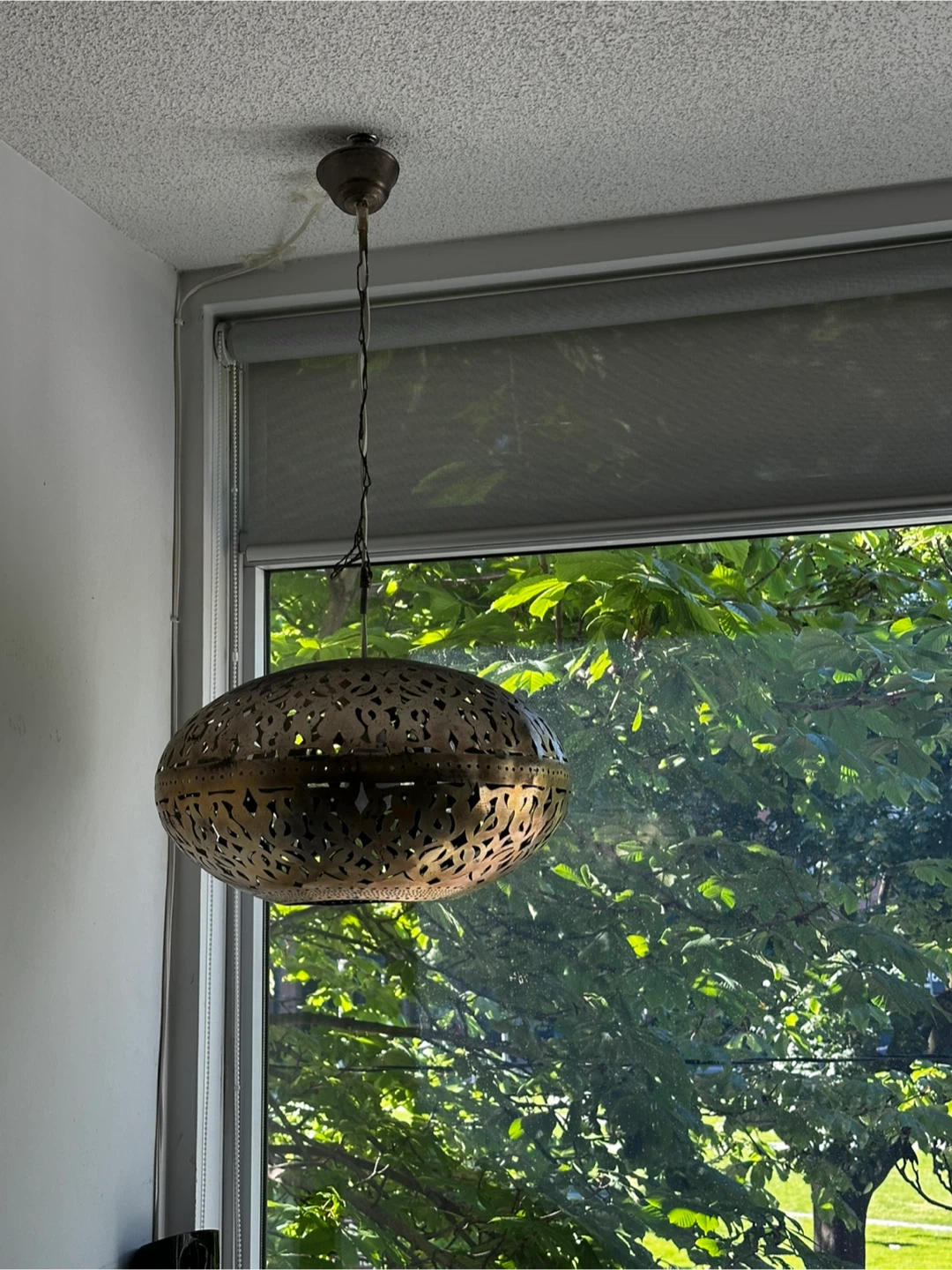 Original Middle Easter  Metal Pendant Light Fixture