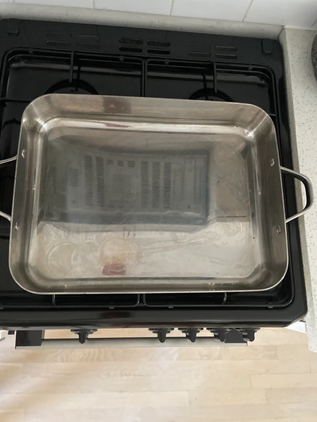 Stainless Steel Roasting Pan with Rack - photo 2