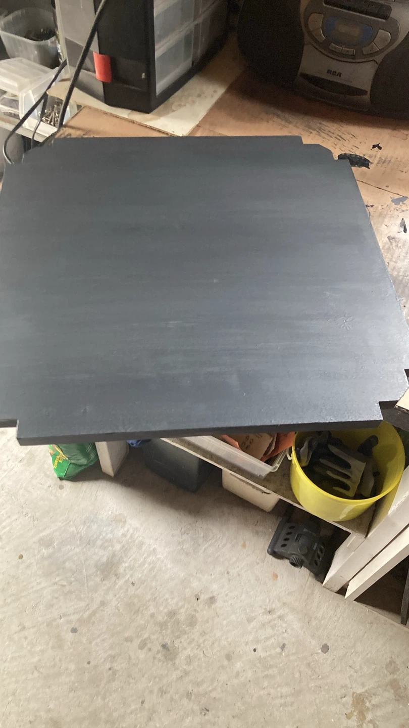 Dark Grey Oval Dining Table - photo 3