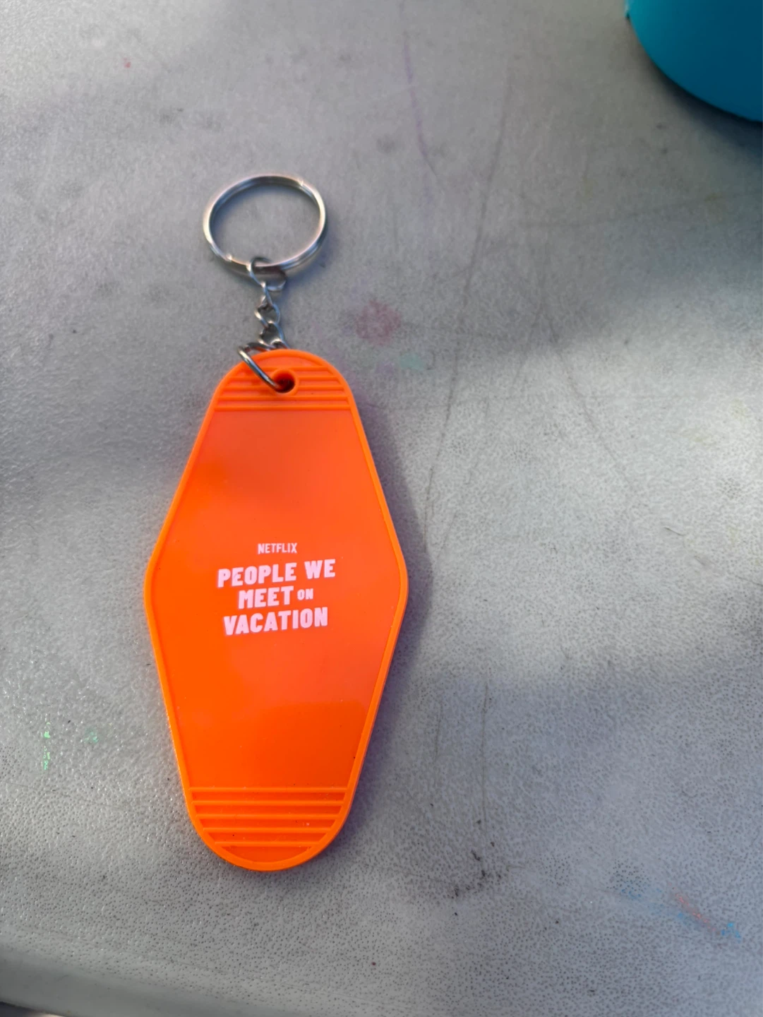 ⚽️Netflix People We Meet on Vacation Keychain