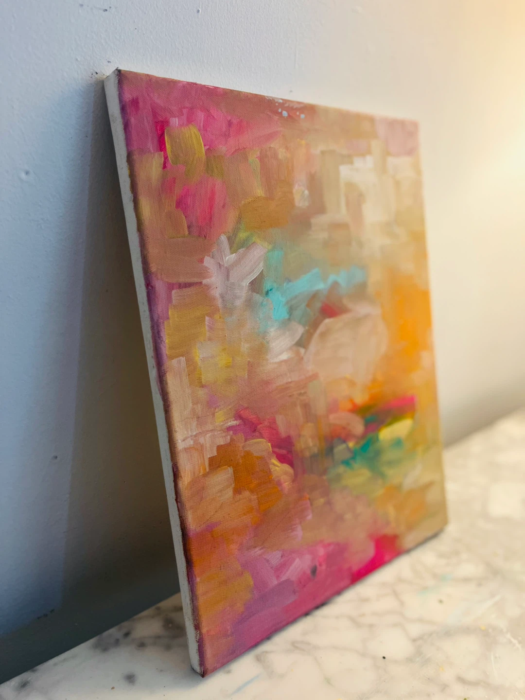 Abstract Canvas Painting - photo 2