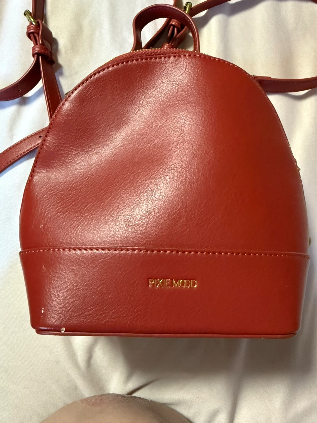 Red Pixie Mood Mini Backpack