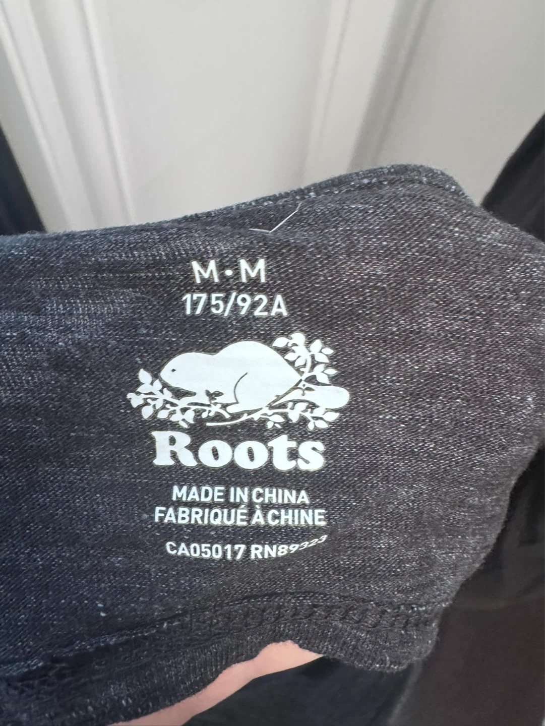 Roots Long Sleeve Top - Charcoal Grey - Medium - photo 4
