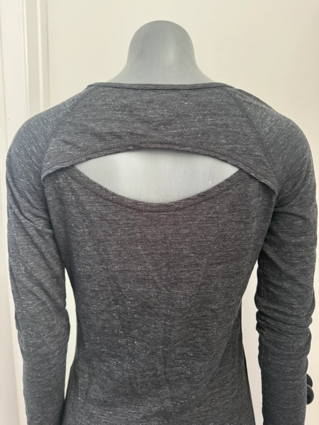 Roots Long Sleeve Top - Charcoal Grey - Medium - photo 3