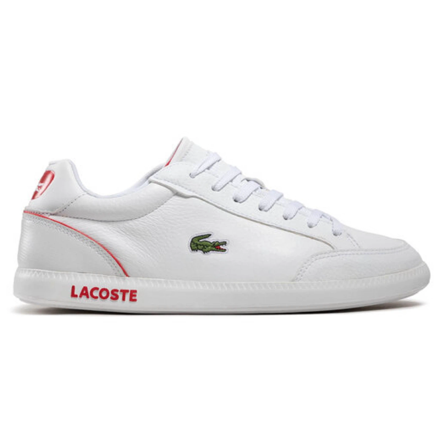 Lacoste men’s sneakers size 9 - cleaned + new laces - photo 2