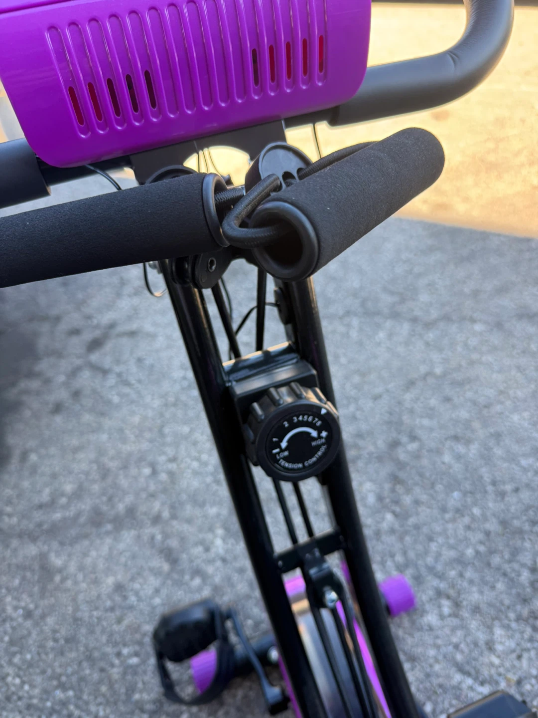 Purple Exercise Bike - photo 4
