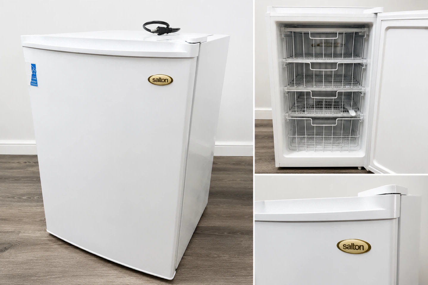 Salton White Chest Freezer