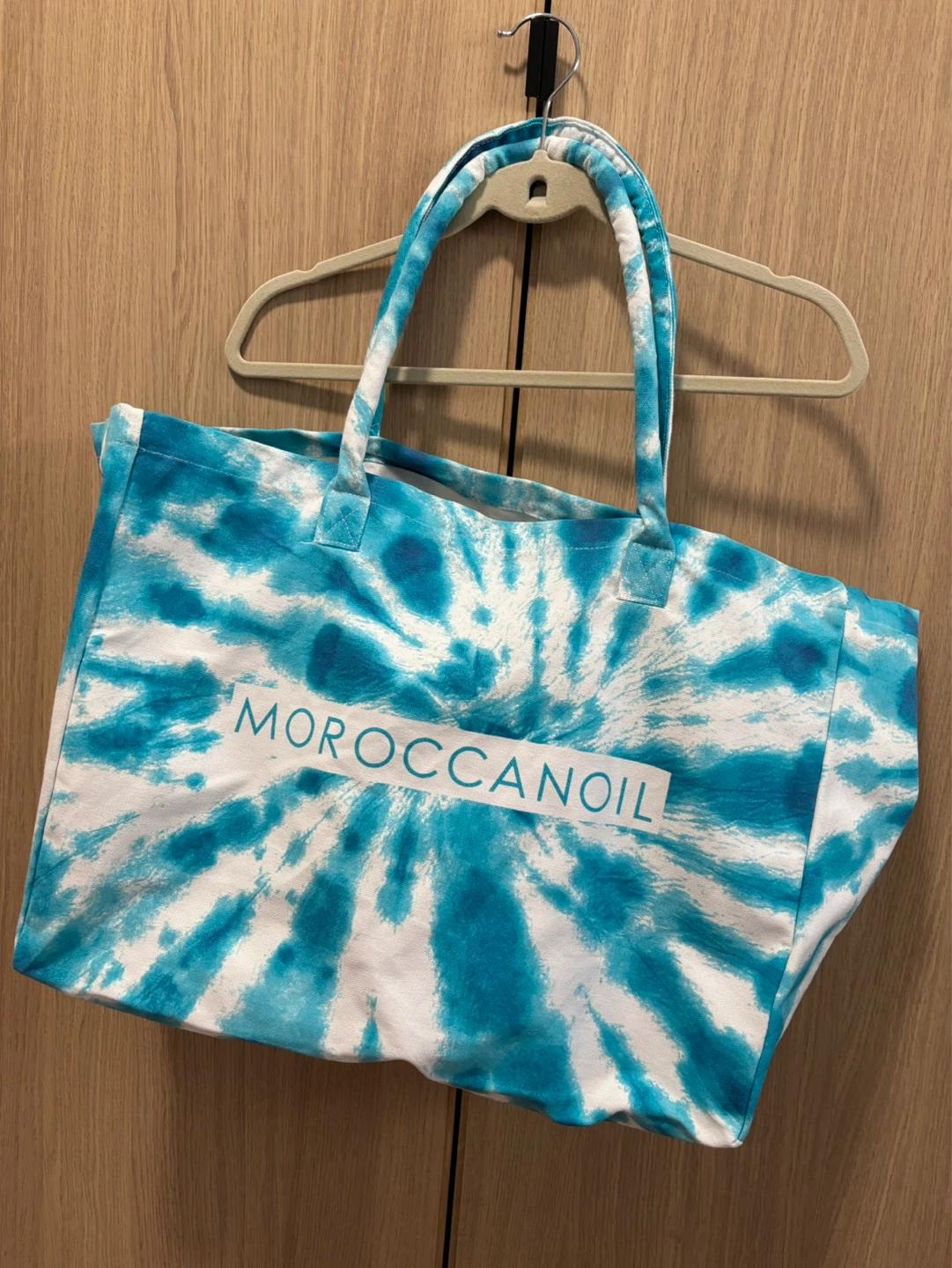 LIMITED EDITION Moroccan Oil Large Tie-Dye Beach Tote Bag, NEW