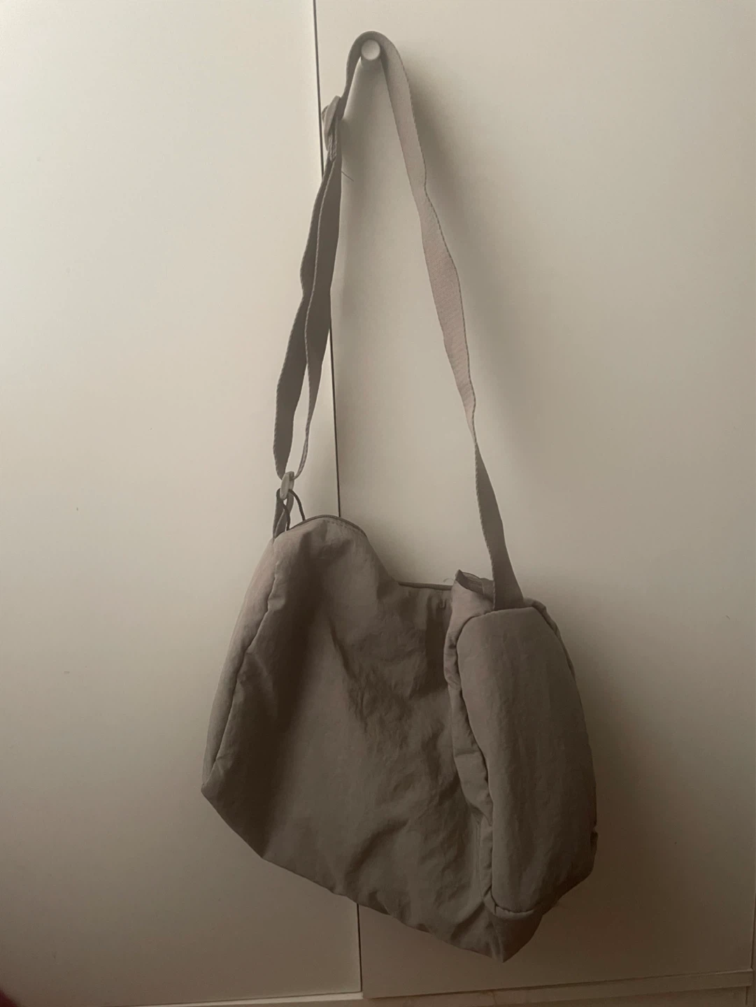 Grey Shoulder Bag