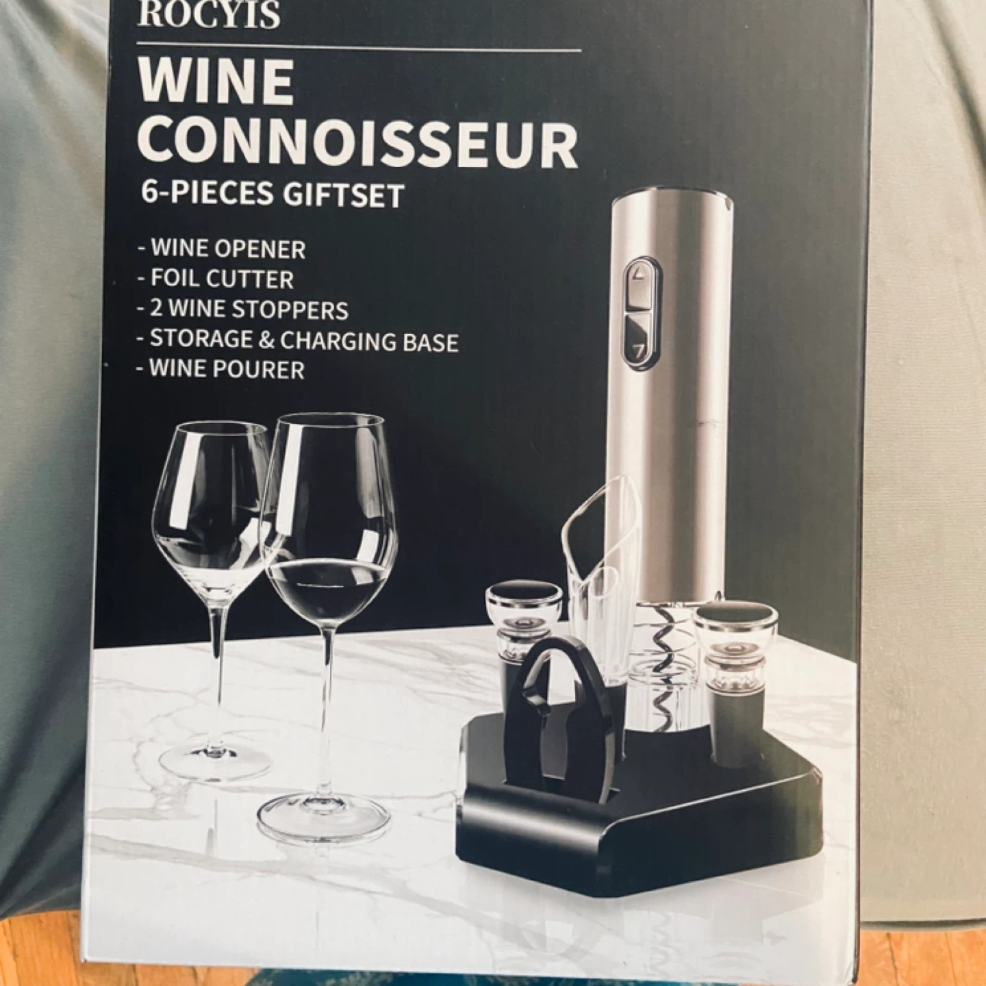 Rocyis Wine Connoisseur 6-Piece Gift Set
